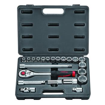 1/2" Набор инструмента 6-гр. 22 пр. (10-32 мм) (FORCE 4223)