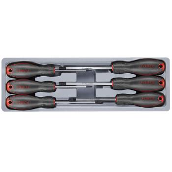 Набор отверток Torx с отверстием 6 пр. (FORCE 2061T)