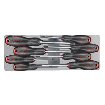 Набор отвёрток Torx с отверстием 8 пр. (FORCE 2086T)