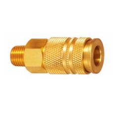 Быстроразъем для пневмосистемы 1/4" (m) (Sumake EC20M)