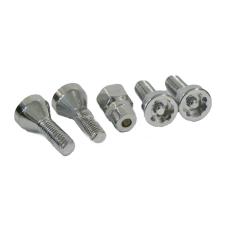Набор секреток на литые диски 5 пр., L=21 мм (M12 x 1.5RH) (FORCE 645105)