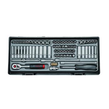 1/4" Набор инструмента 74 пр. (FORCE T2741)