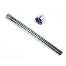 3/8" Головка свечная магнитная удлиненная 14 мм, L=250 мм (FORCE 807325014M)